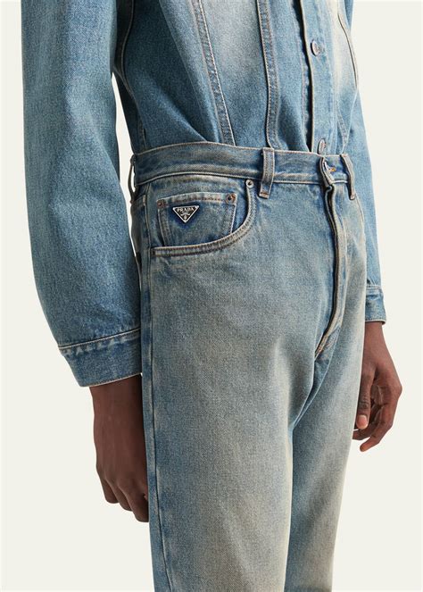 prada denim men